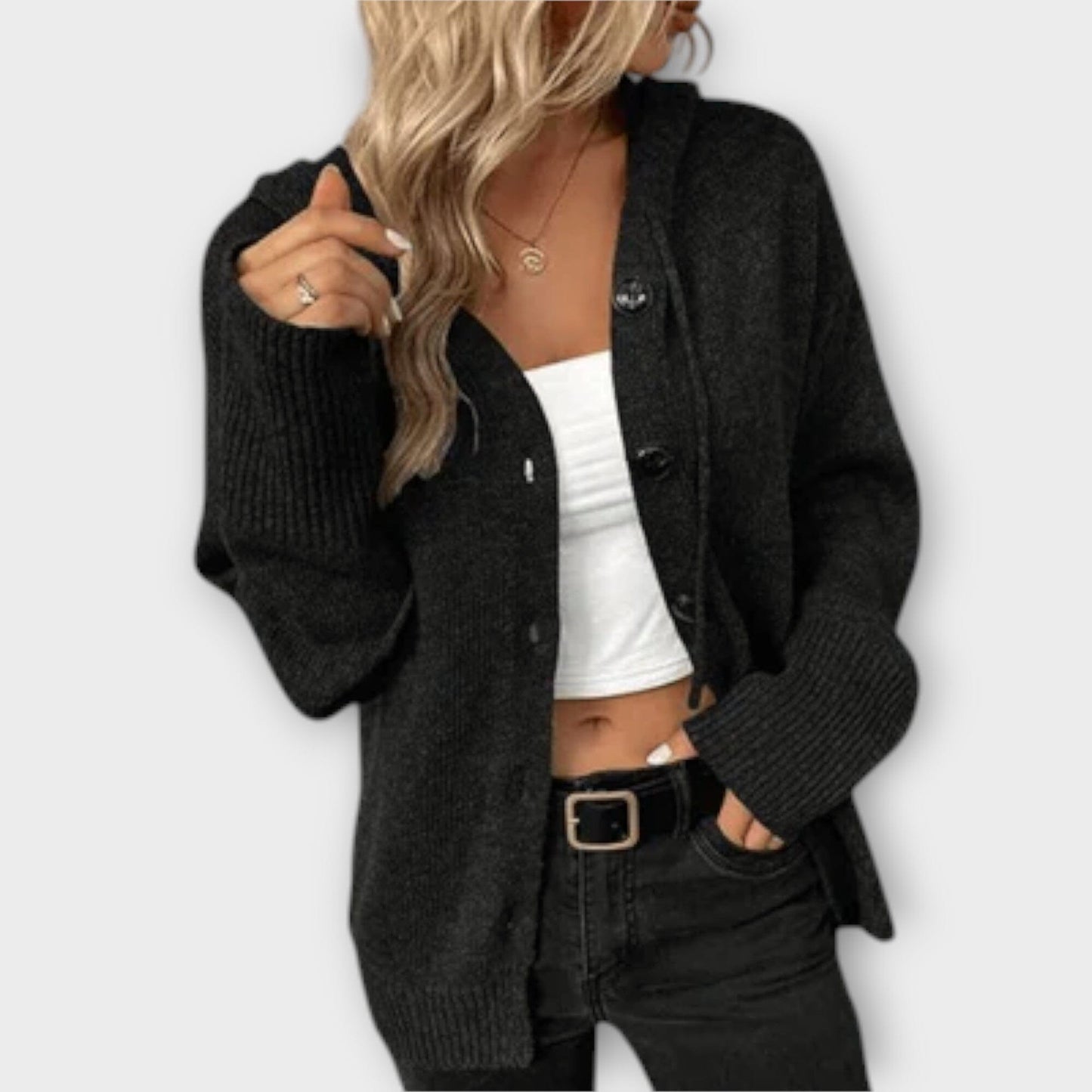 Cozy Cable Knit Cardigan