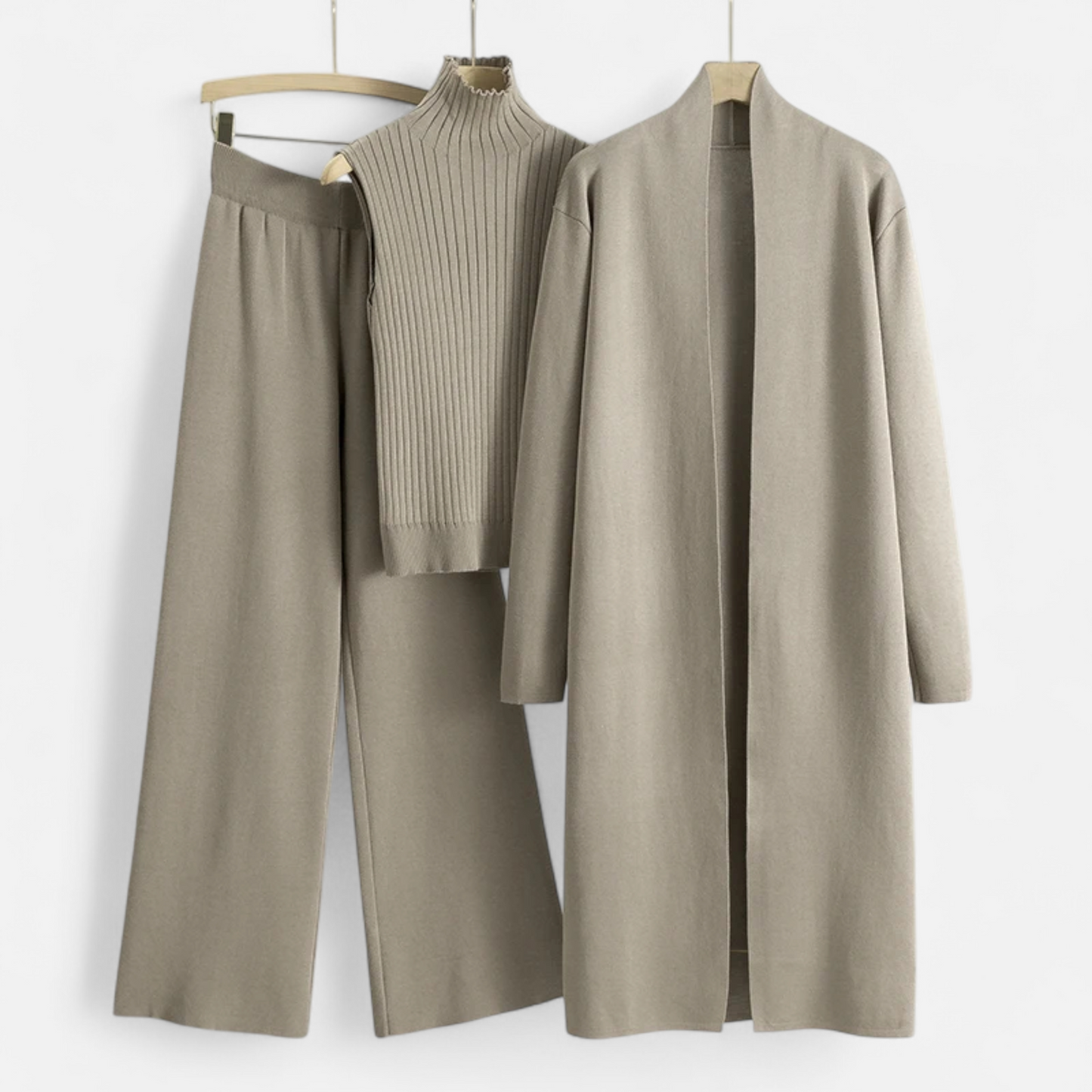 Cozy Women's 3-Piece Sweater Outfit Set