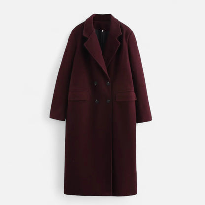 Classic Ladies Long Trench Coat