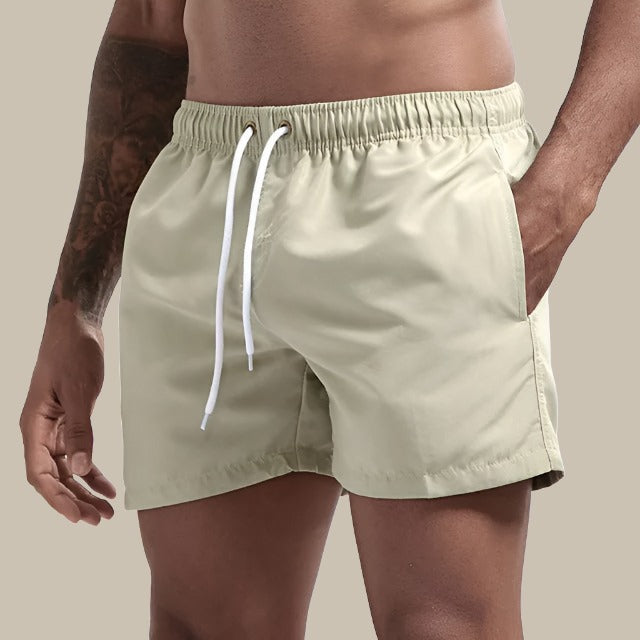 CoolWave | Men's Swim Shorts - Quick-Drying Board Shorts with Adjustable Fit and Pockets 6