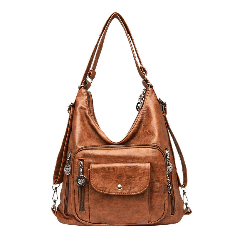Stylish Genuine Leather Tote Handbag