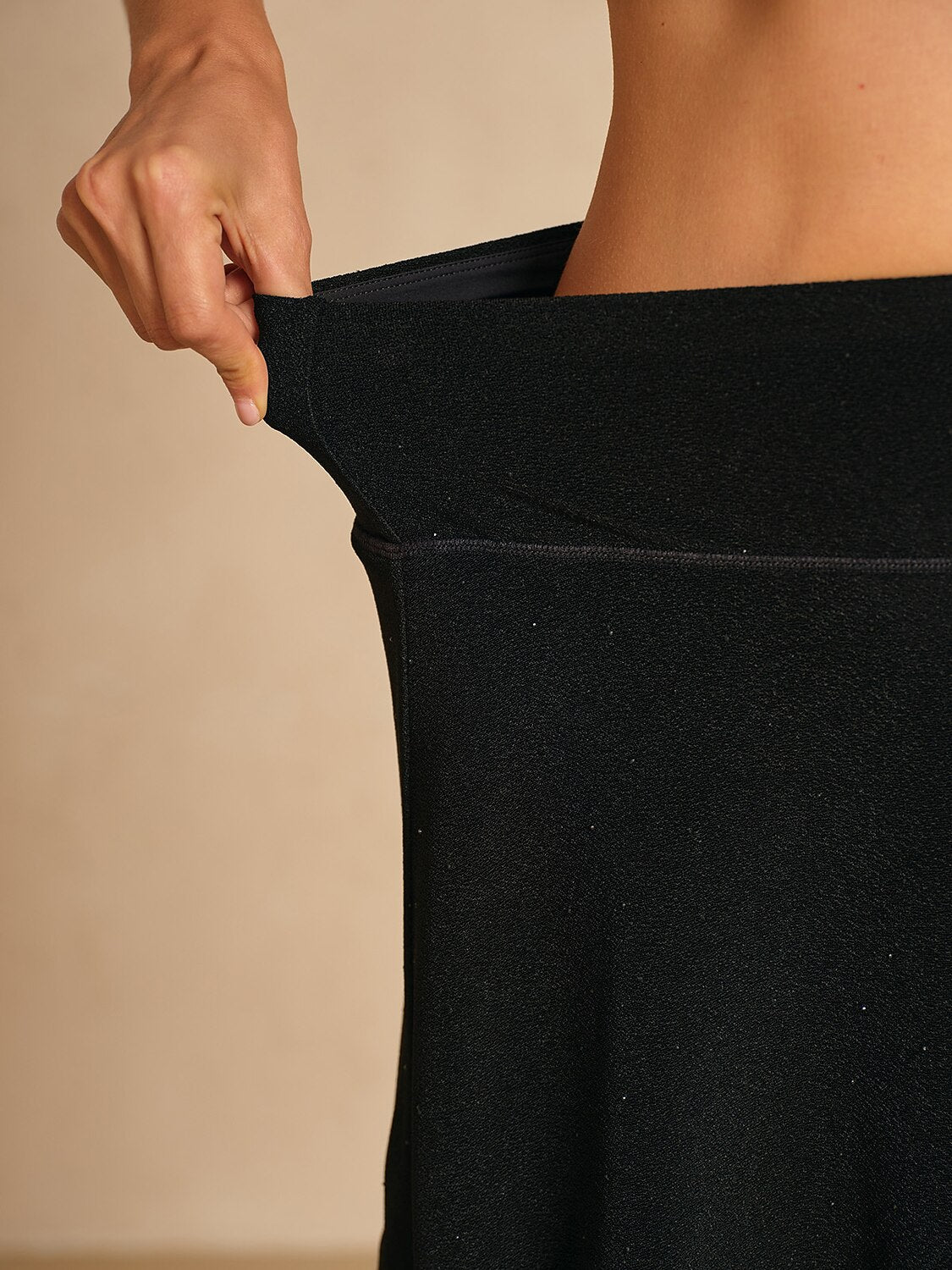 Premium Sequin Flared Mini Skort