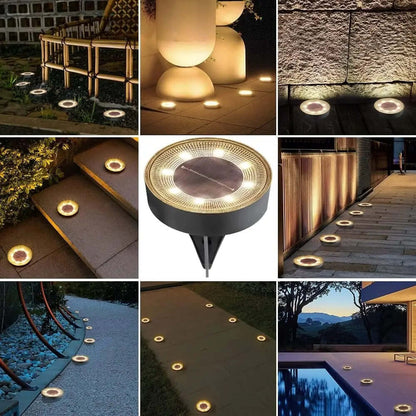 Bright Outdoor Solar Powered Yard Lights