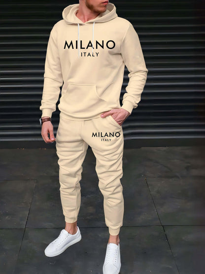 Men's Luxury Sweatpants Hoodie Outfit