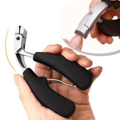 Premium Nail Clipper - Sharp Stainless Steel, Comfort Grip - Luxivelle
