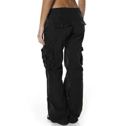 Relaxed Fit Combat Cargo Pants
