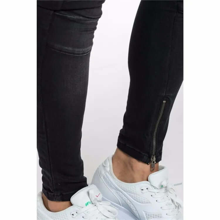 Men's Slim Fit Zipper Jeans