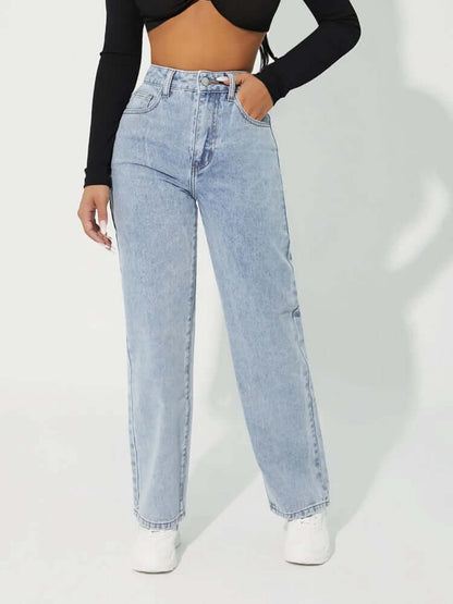 Classic Fit High Rise Women's Jeans