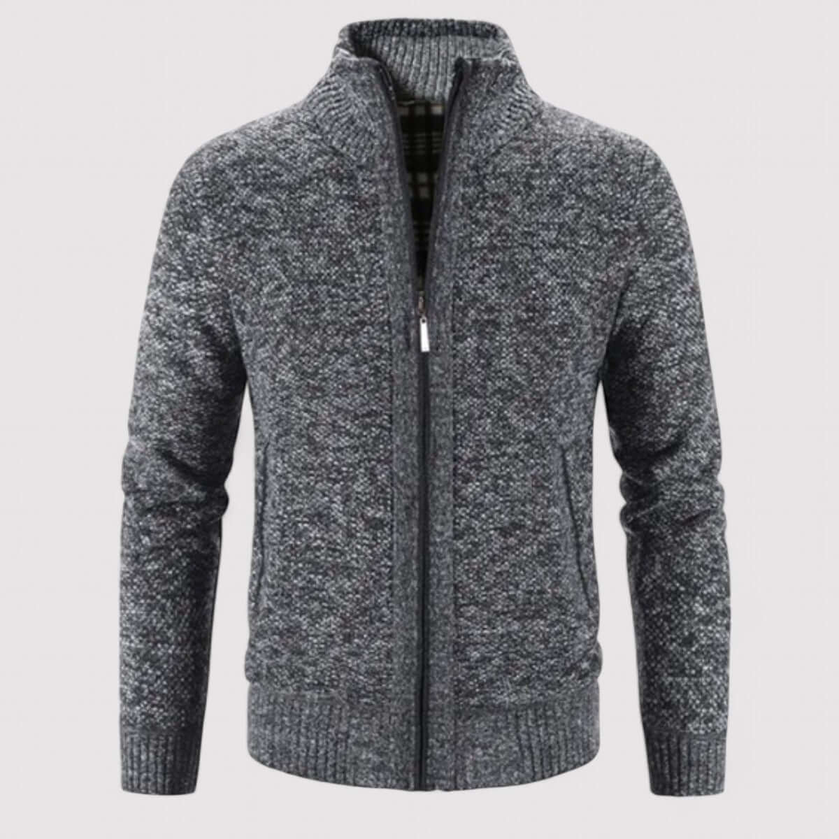Classic Men's Wool Sweater Cardigan