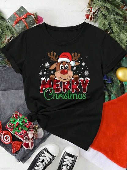 Leslie | Christmas Short Sleeve T-Shirt