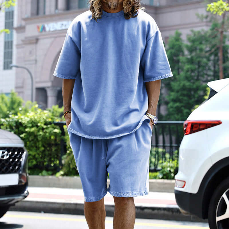 Comfortable Casual Mens Lounge Wear Set - Luxivelle