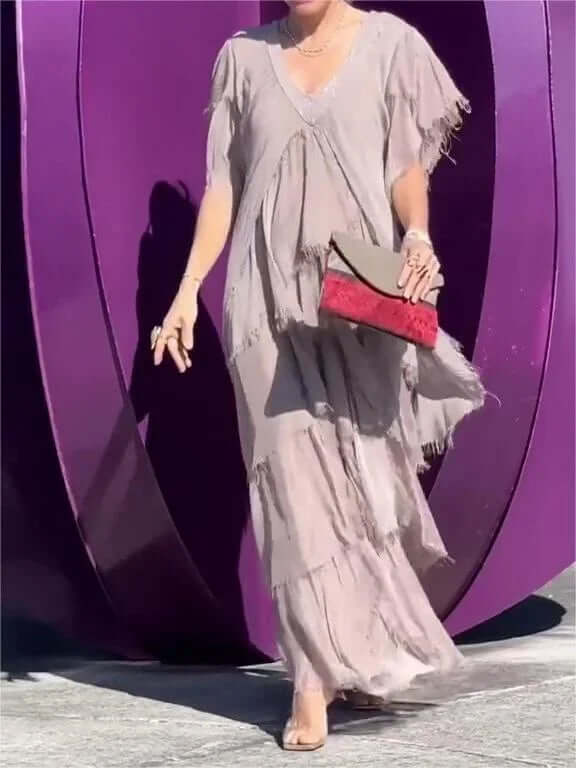 Ladies' Casual Sleeve Dress