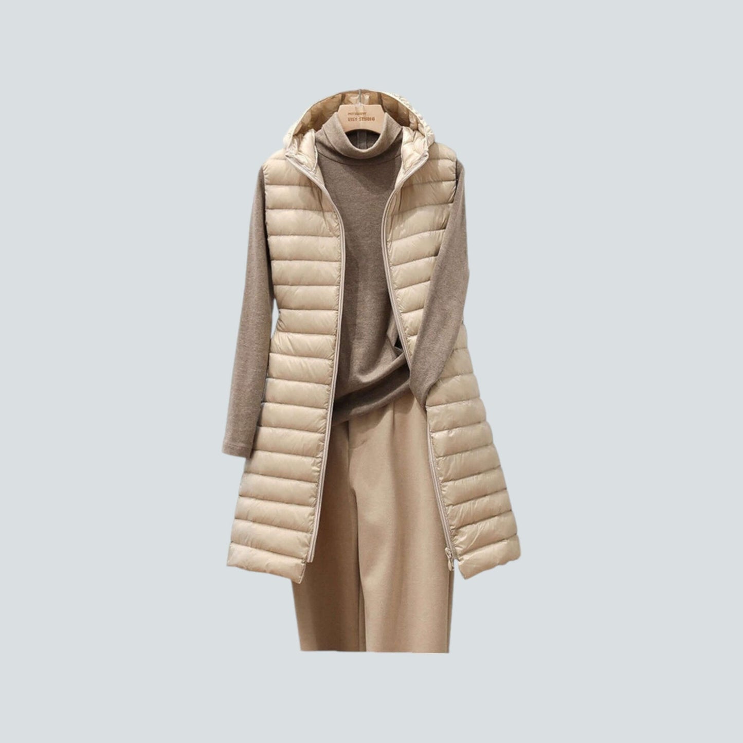 Warm Women's Padded Down Gilet - Luxivelle