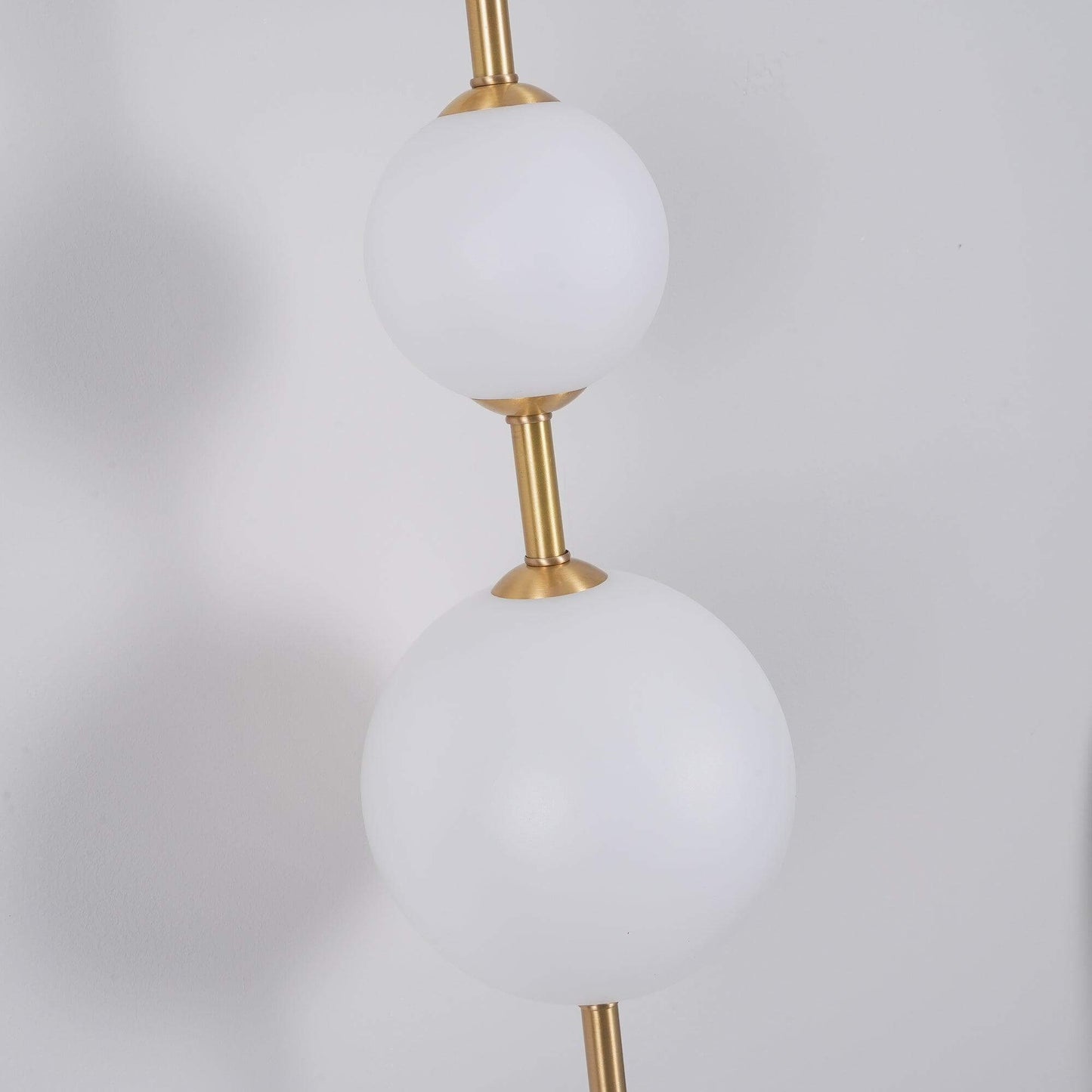 Sleek Round Glass Wall Light