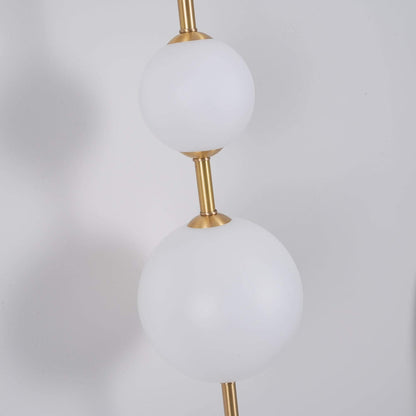 Sleek Round Glass Wall Light