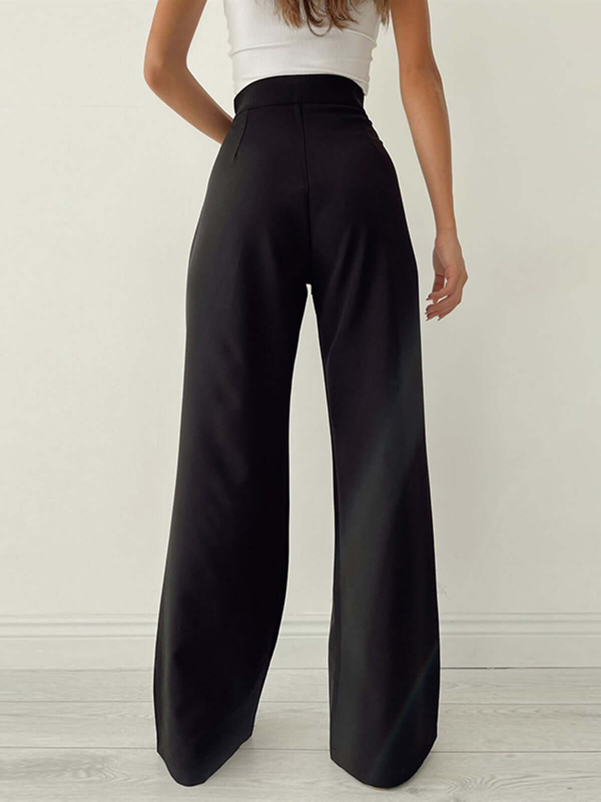 Comfortable Loose Fit High Waisted Palazzo Pants
