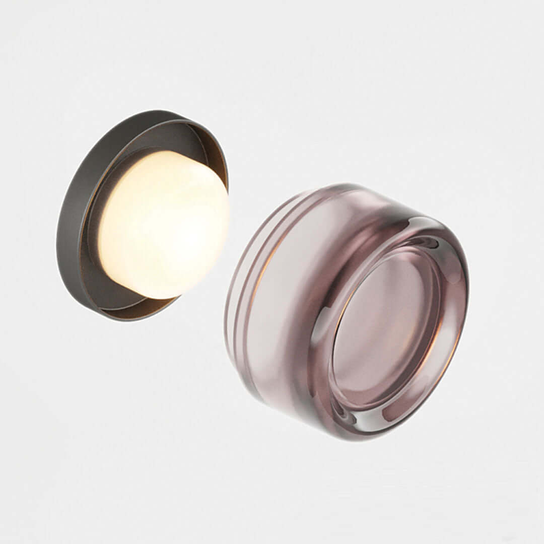 Contemporary Glass Wall Lamp
