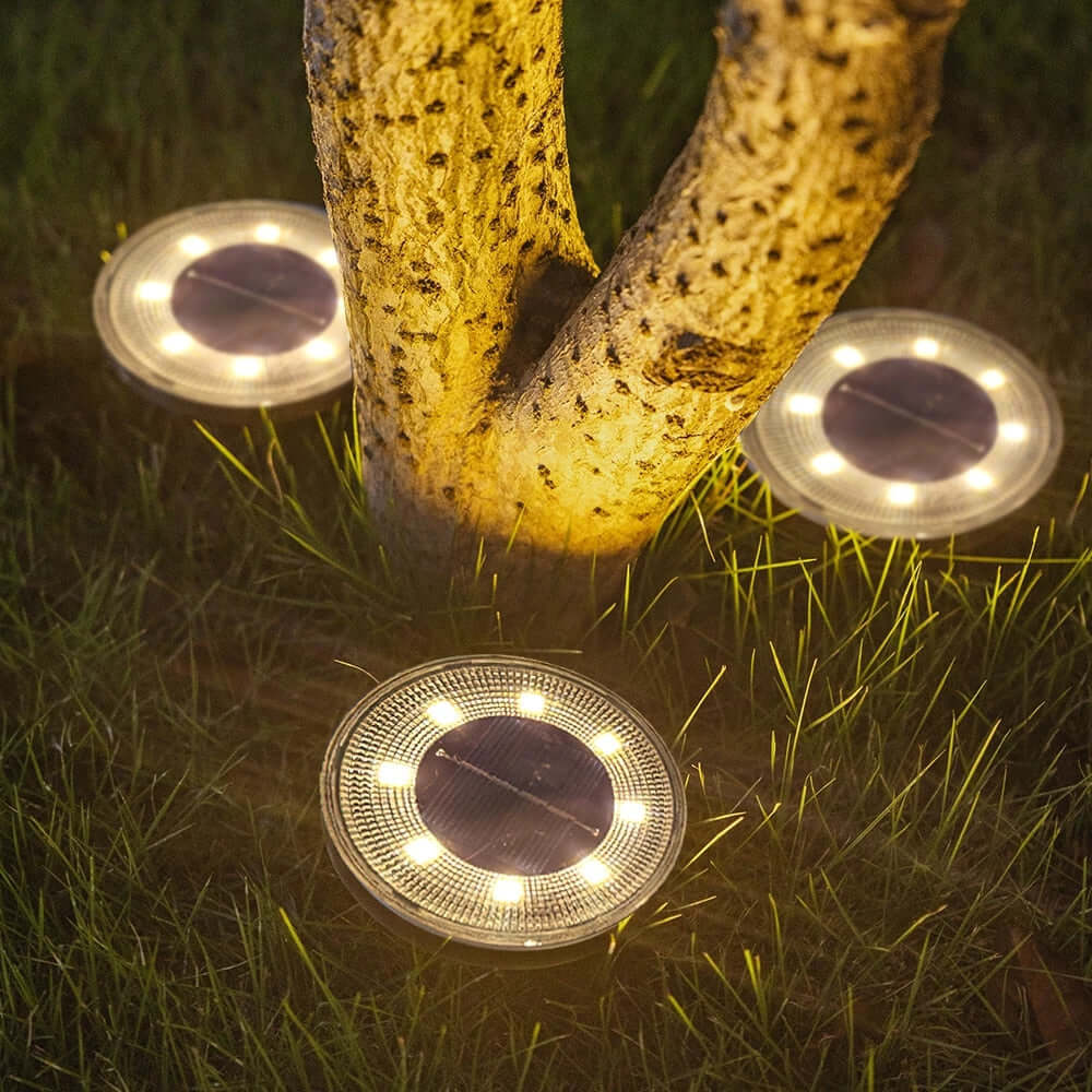 Bright Outdoor Solar Powered Yard Lights