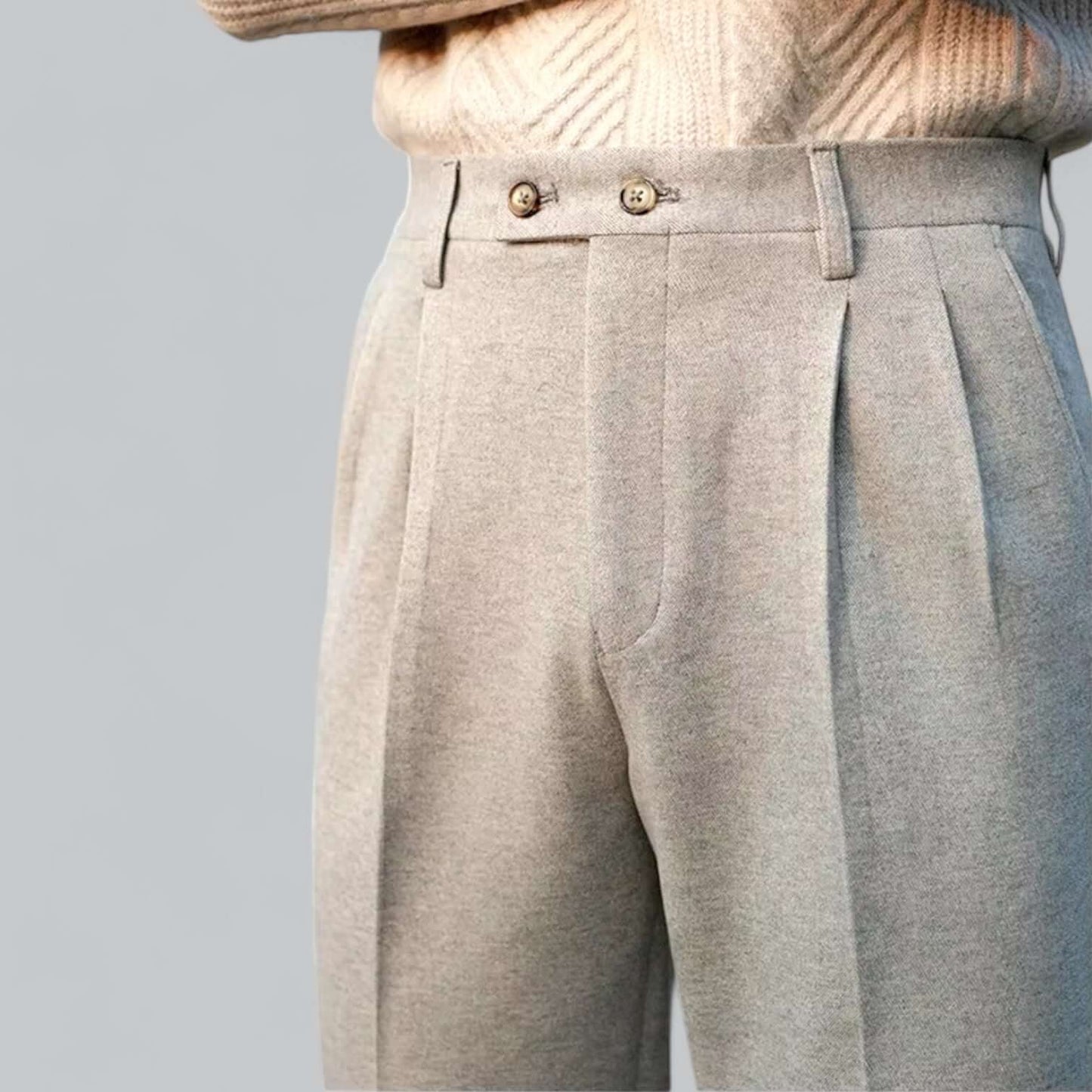 Slim Fit Stretch Dress Pants for Men
