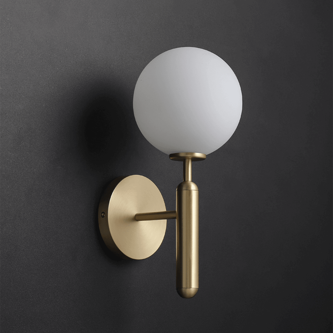 Stylish Glass Wall Light Fixture