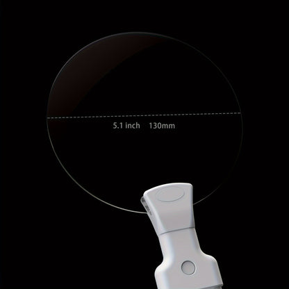 Easy Grip Magnifying Glass - Adjustable Hands Free Reader