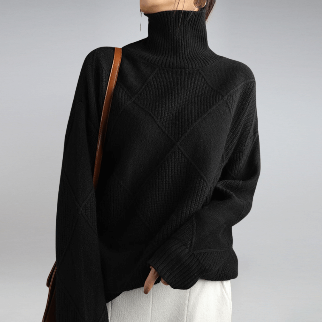 Soft Crew Neck Oversized Cashmere Sweater