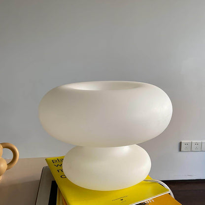 Stylish Metal Base Round Desk Lamp
