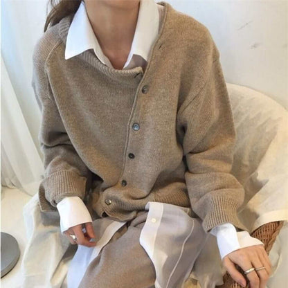 Soft Luxe Ladies Cashmere Cardigan Sweater