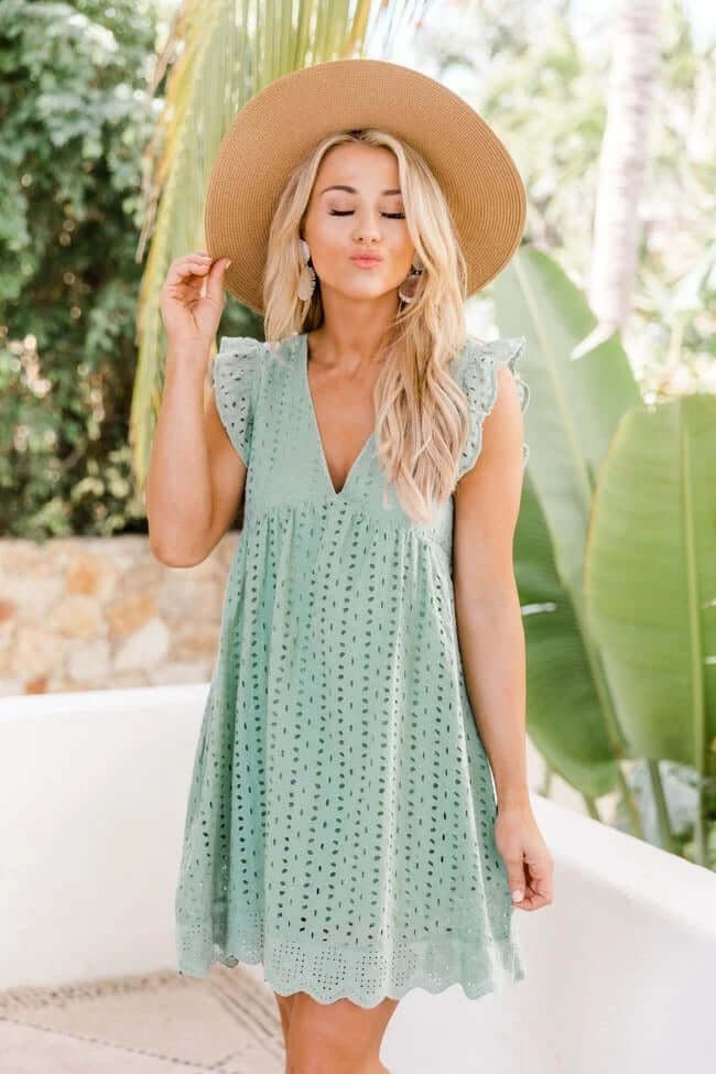 Ladies Floral Off Shoulder Sundress