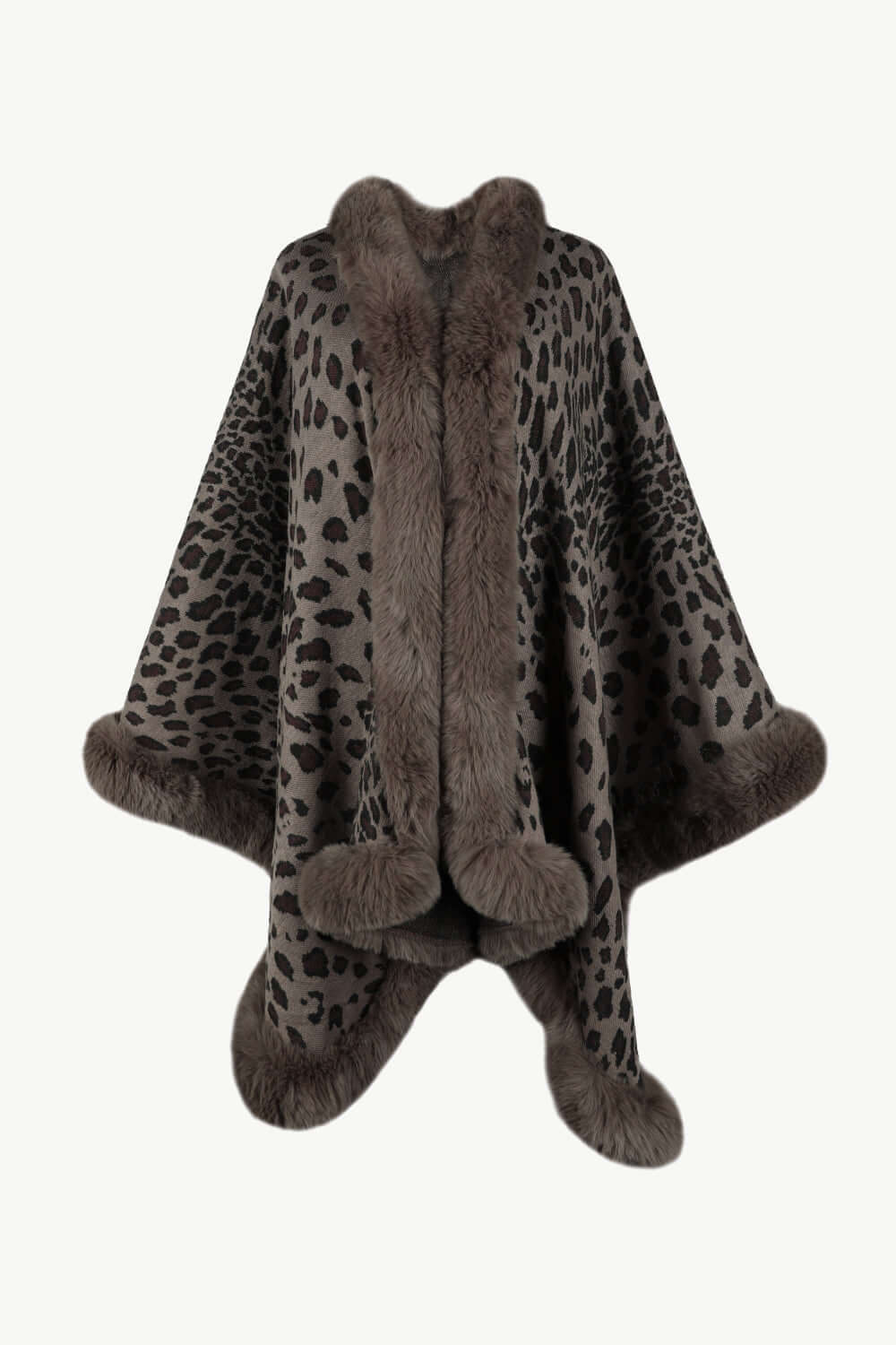 Animal Print Shawl Wrap