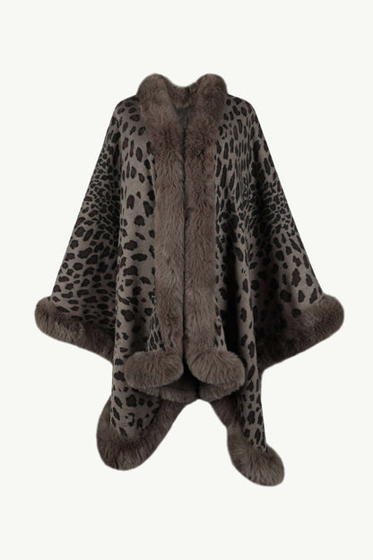 Animal Print Shawl Wrap