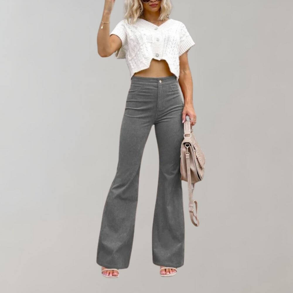 Comfortable High Waist Loose Fit Women's Pants