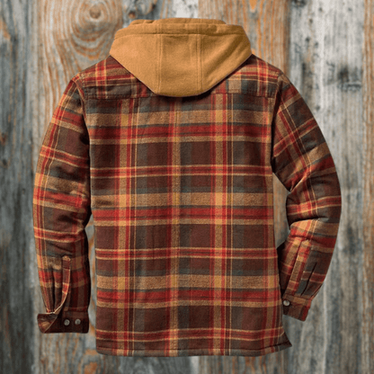 Classic Plaid Mens Jacket - Comfort Fit