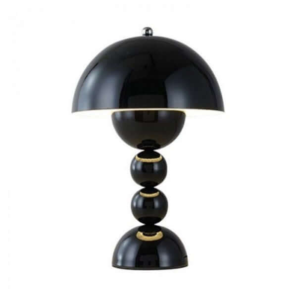 Compact Glass Flower Desk Light Lamp