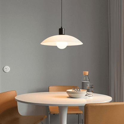 Sleek Clear Glass Hanging Light Fixture