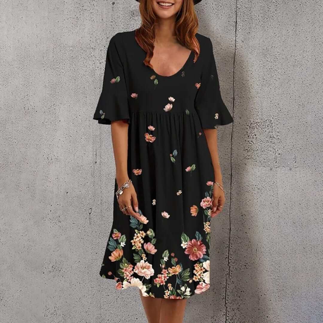 Pretty Garden Party Midi Dress