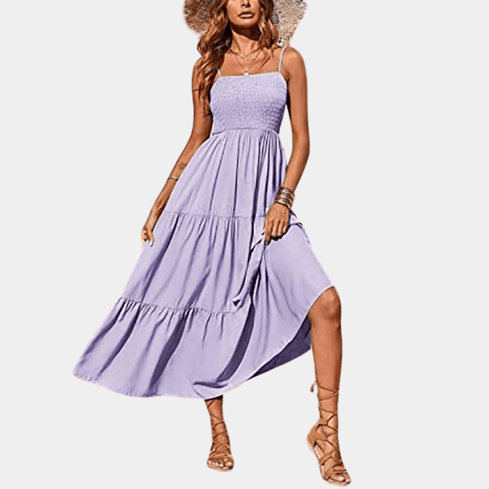 Relaxed Fit Midi Dress for Women