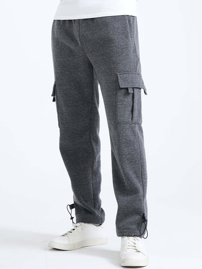 Warm Mens Jogger Pants with Extra Pockets - Luxivelle