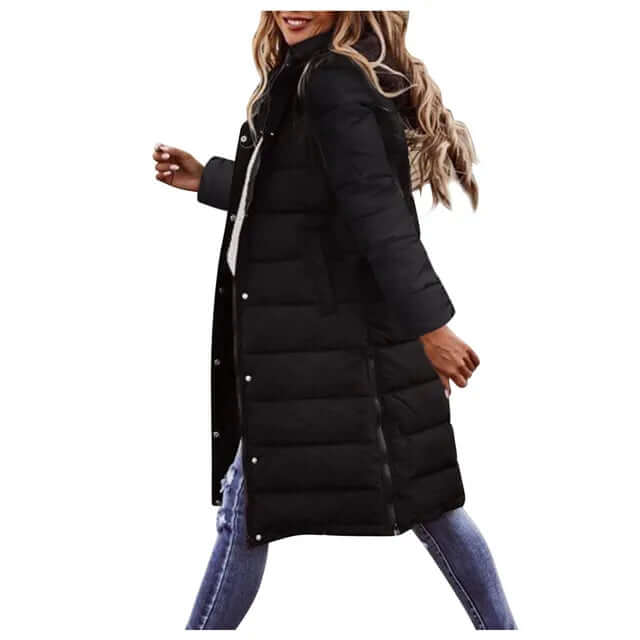 Warm Insulated Ladies Parka Jacket