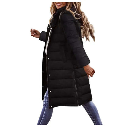 Warm Insulated Ladies Parka Jacket