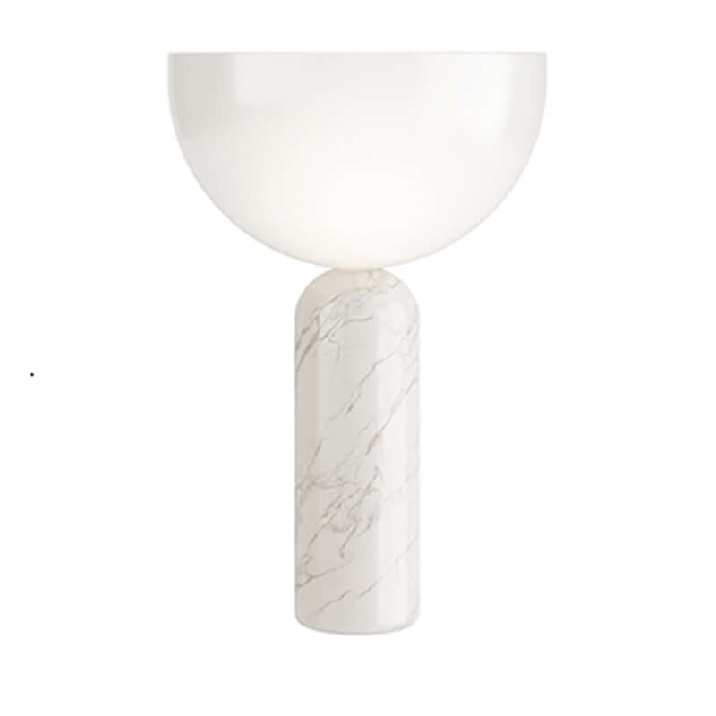 Contemporary Stone Table Lamp with Bright LED