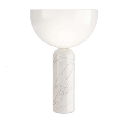 Contemporary Stone Table Lamp with Bright LED