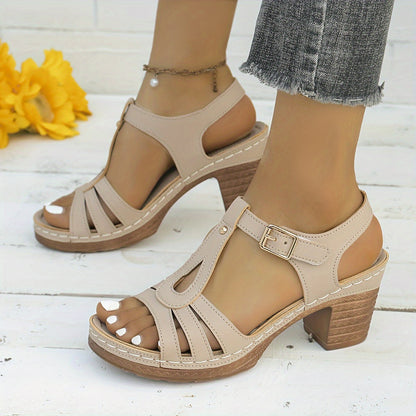 Timeless Strap Leather Sandals