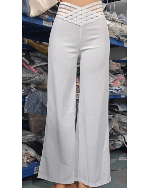 Ladies Comfort Fit High Waist Pants - Luxivelle