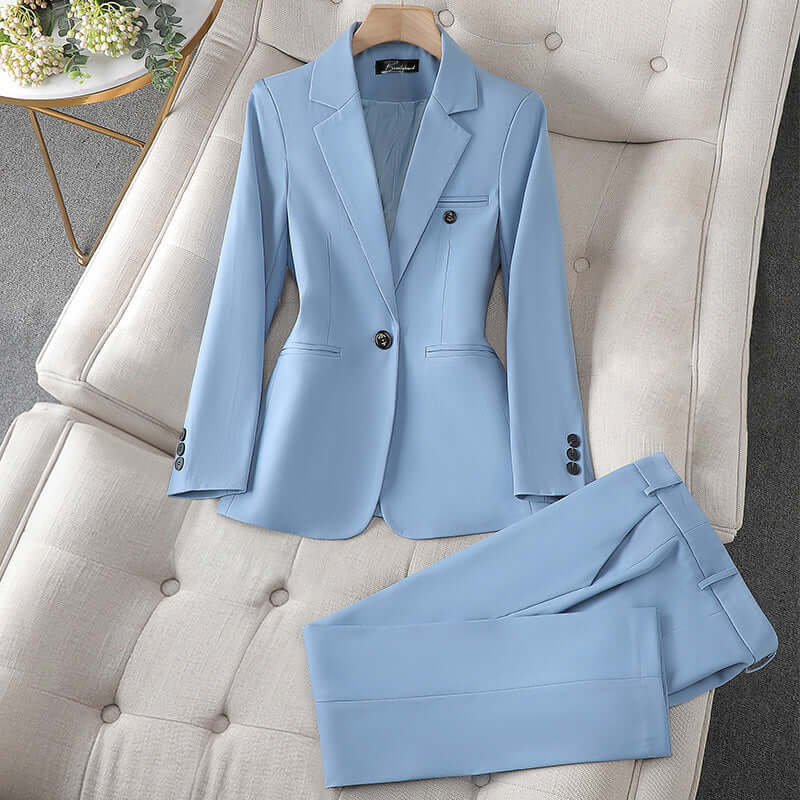 Classic Fit Business Suit Jacket - Luxivelle