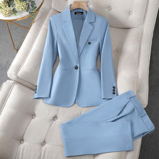 Classic Fit Business Suit Jacket - Luxivelle