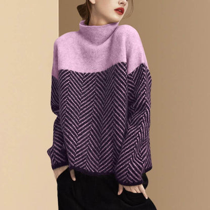 Ladies' Classic Patterned Sweater