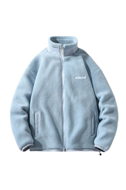 Cozy Thermal Men's Fleece Coat - Luxivelle