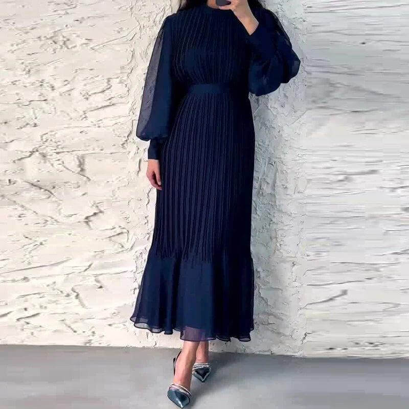 Floral Knee Length Women's Dress