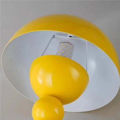 Compact Glass Flower Desk Light Lamp